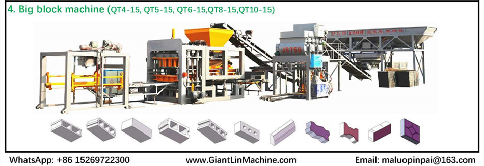 automatic block production line