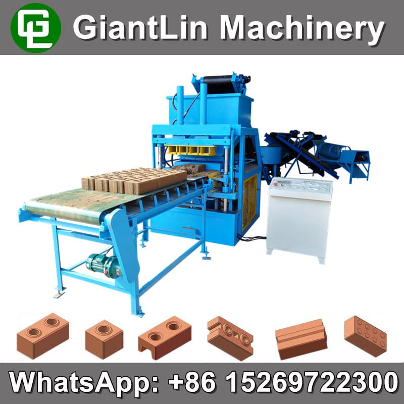 SYN4-5 automatic soil interlock brick press maker machine
